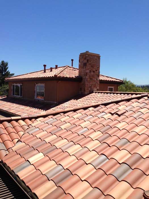 Clay Tile Roofing in San Jose at Westshore Roofing Inc.